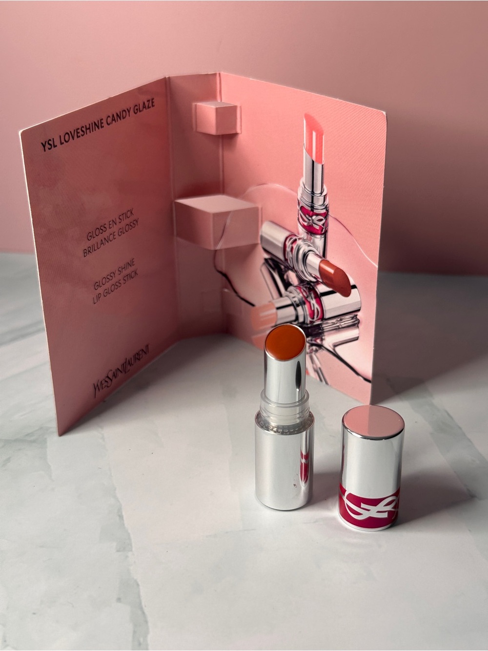 YSL LOVESHINE CANDY GLAZE travel size